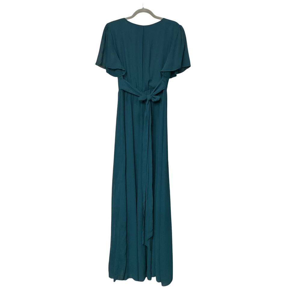Baltic Born Vaughnie Surplice Neckline Empire Waist Maxi Dress Size Large NWT - Picture 7 of 10